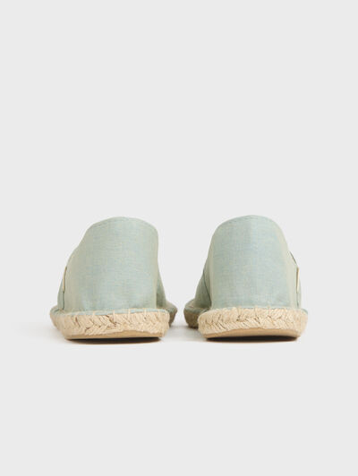 ESPADRILLES LINEN VERDE