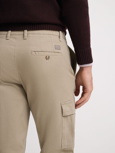 PANTALON CARGO ELVIS CAMEL