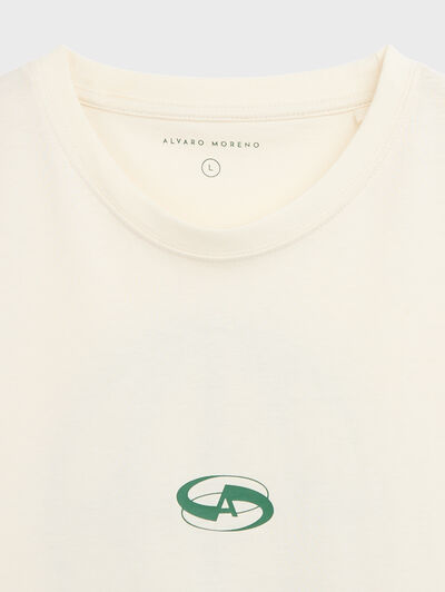 CAMISETA EVOLUTION BEIGE