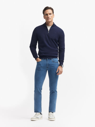 DENIM SLIM BASICO AZUL