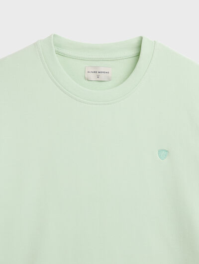 SUDADERA BASIC FANCY VERDE