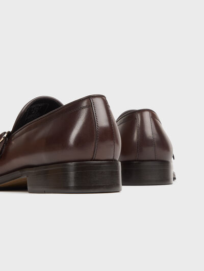 MOCASIN ANTIFAZ HEBILLAS MARR&Oacute;N