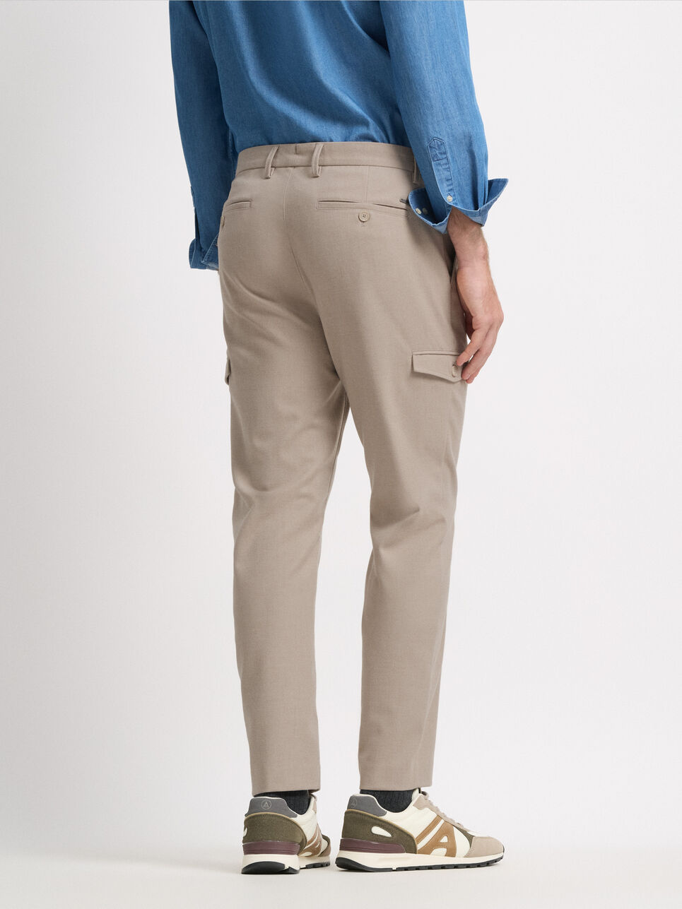PANTALON CARGO FRANELA