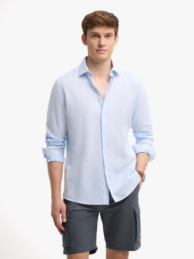CAMISA LINO ALEX CELESTE