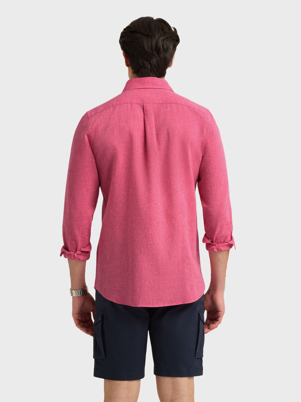 CAMISA LINO CHAMBRAY