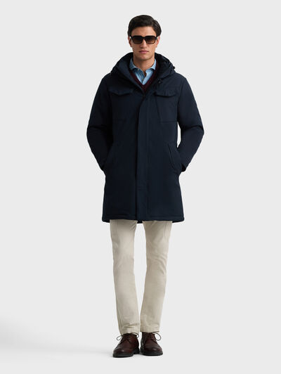 PARKA BORGIA AZUL MARINO