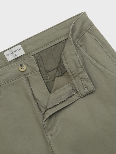 PANTALON CARGO ELVIS VERDE