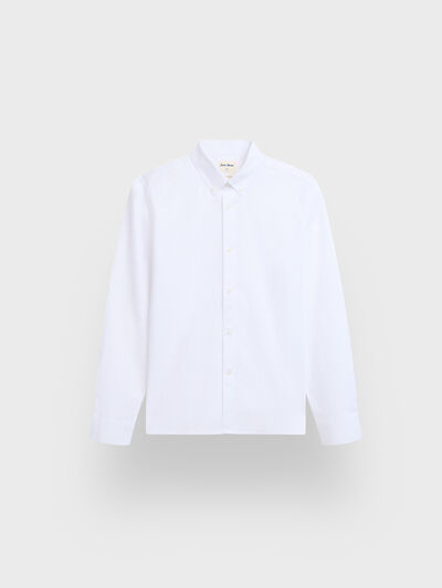 CAMISA LINO C.BOTON KIDS BLANCO