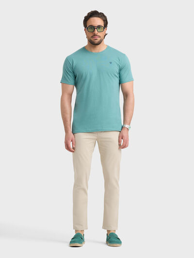 CAMISETA BASICA AZUL