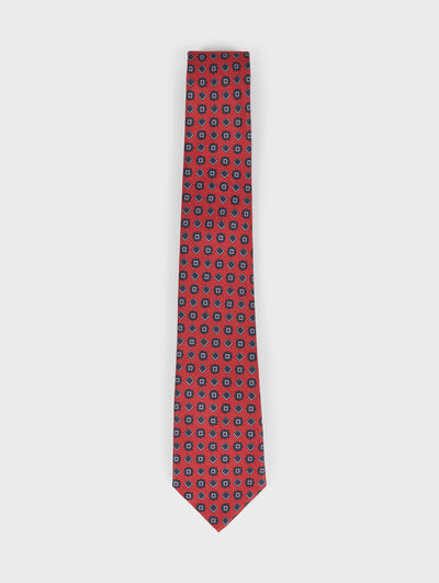 CORBATA PRINTED ROJO