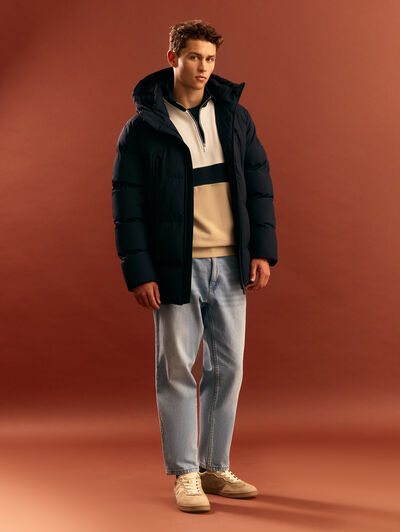 PARKA COMFORT AZUL MARINO