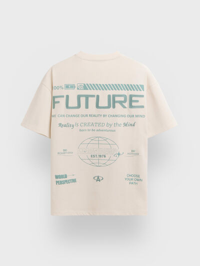 CAMISETA FUTURE BEIGE