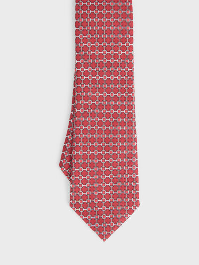CORBATA PRINTED ROJO
