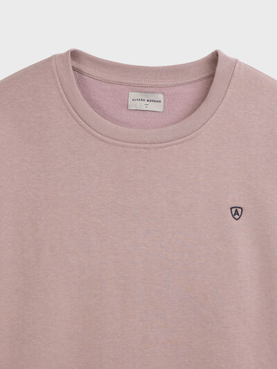 SUDADERA BASICA ROSA