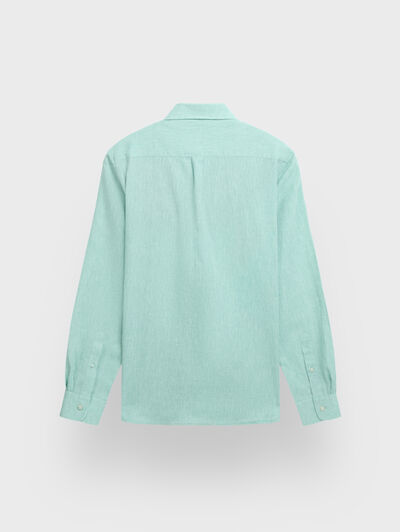CAMISA LINO ALEX VERDE