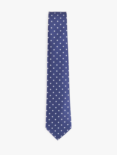 CORBATA JACQUARD MF AZUL