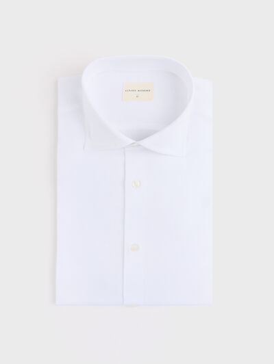 CAMISA TWILL MISTER BLANCO