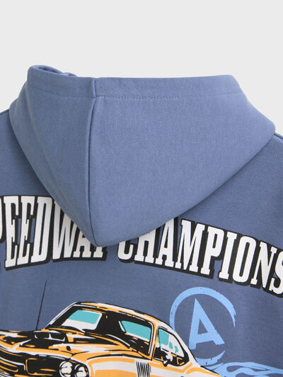 SUDADERA CHAMPIONS AZUL