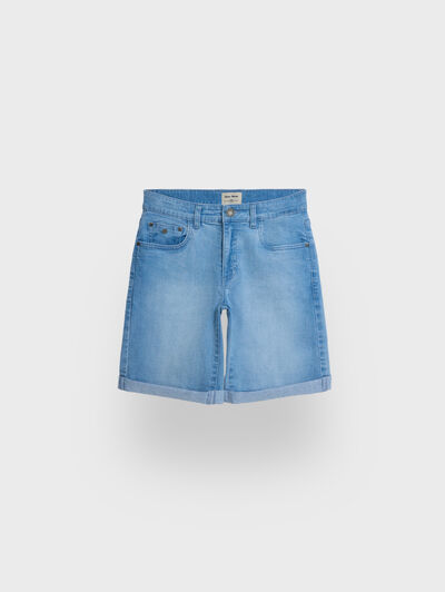 BERMUDA DENIM VUELTA KIDS CELESTE