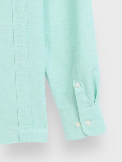 CUBANA LINO CHAMBRAY VERDE