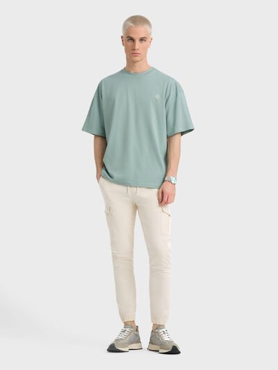 CAMISETA OVERSIZE AZUL