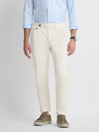 PANTALON CARROT CRUDO
