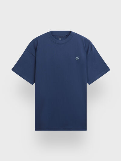 CAMISETA OVERSIZE AZUL MARINO