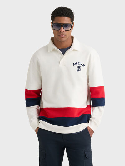 POLO NAVY BLANCO
