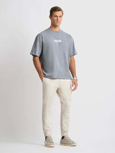 CAMISETA LIVING GRIS