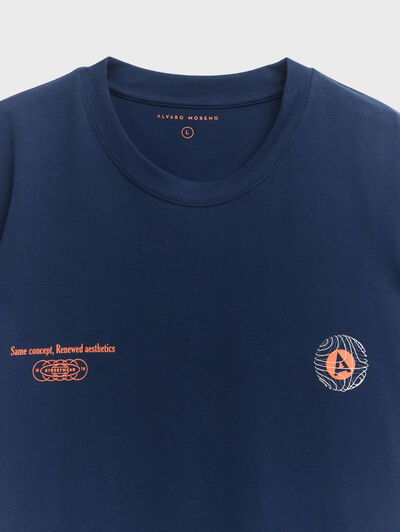 CAMISETA DIFFERENT AZUL MARINO