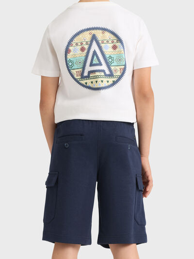 BERMUDA CARGO PUNTO KIDS AZUL MARINO