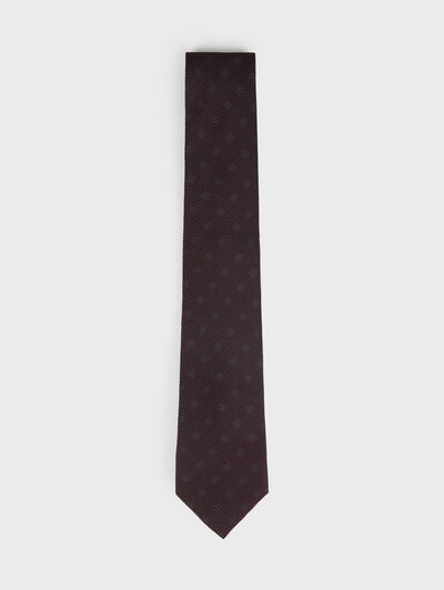 CORBATA GRENADINE BURDEOS