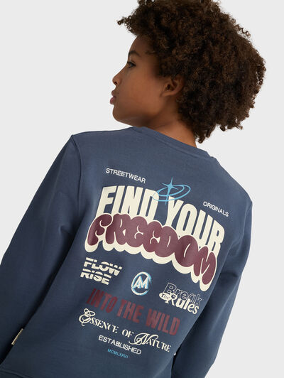 SUDADERA FREEDOM KIDS