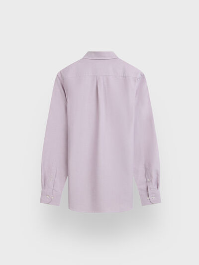 CAMISA OXFORD SOLID ROSA