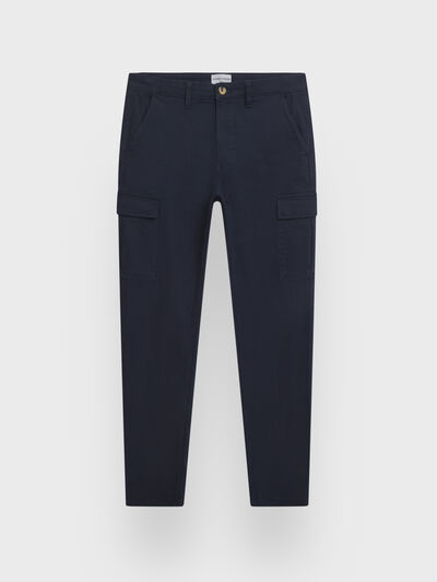 PANTALON CARGO ELVIS AZUL MARINO