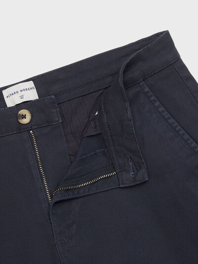 BERMUDA ELTON AZUL MARINO