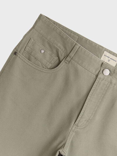 PANTALON MORGAN 5PKT VERDE