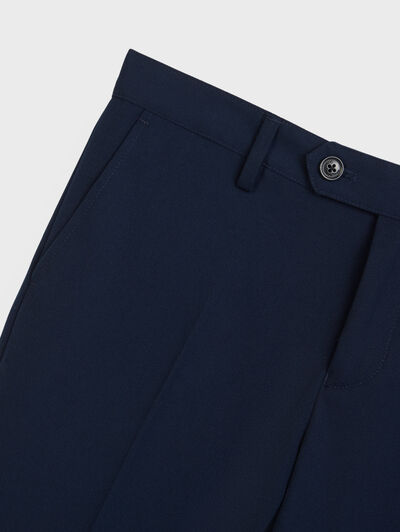 PANTALON VESTIR KIDS AZUL MARINO