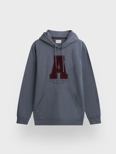 SUDADERA MOMENT AZUL