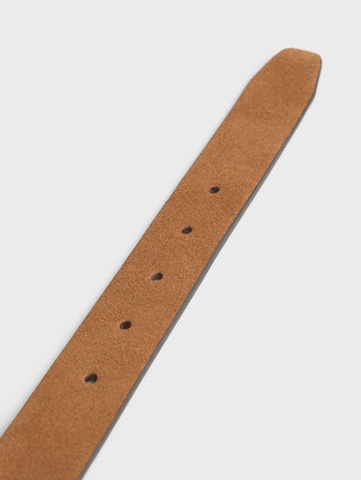 CINTURON SUEDE CAMEL