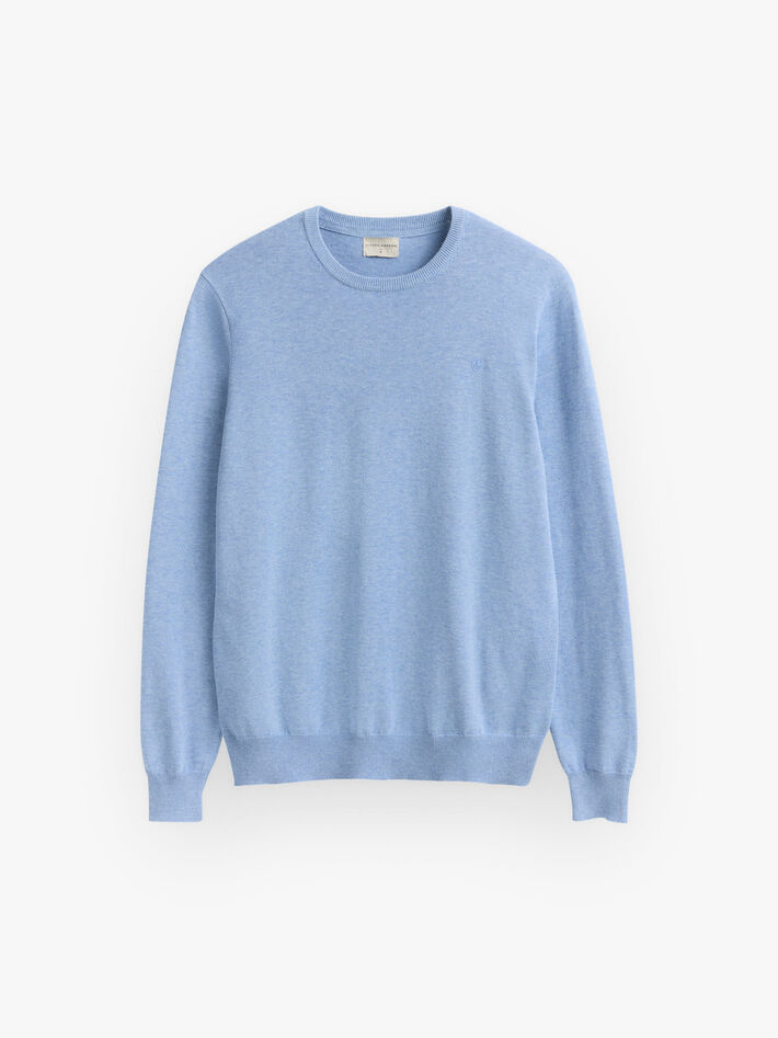 JERSEY ROUND NECK AZUL
