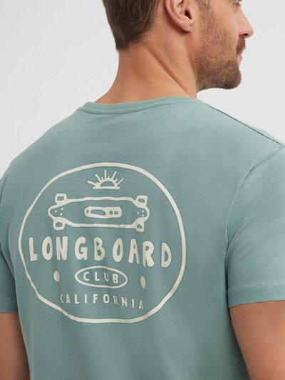 CAMISETA LONGBOARD VERDE