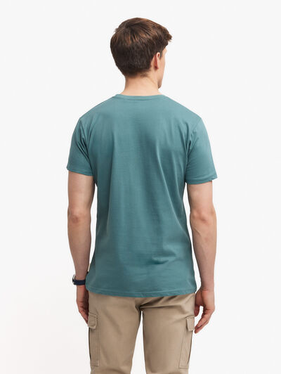 CAMISETA BASICA AZUL