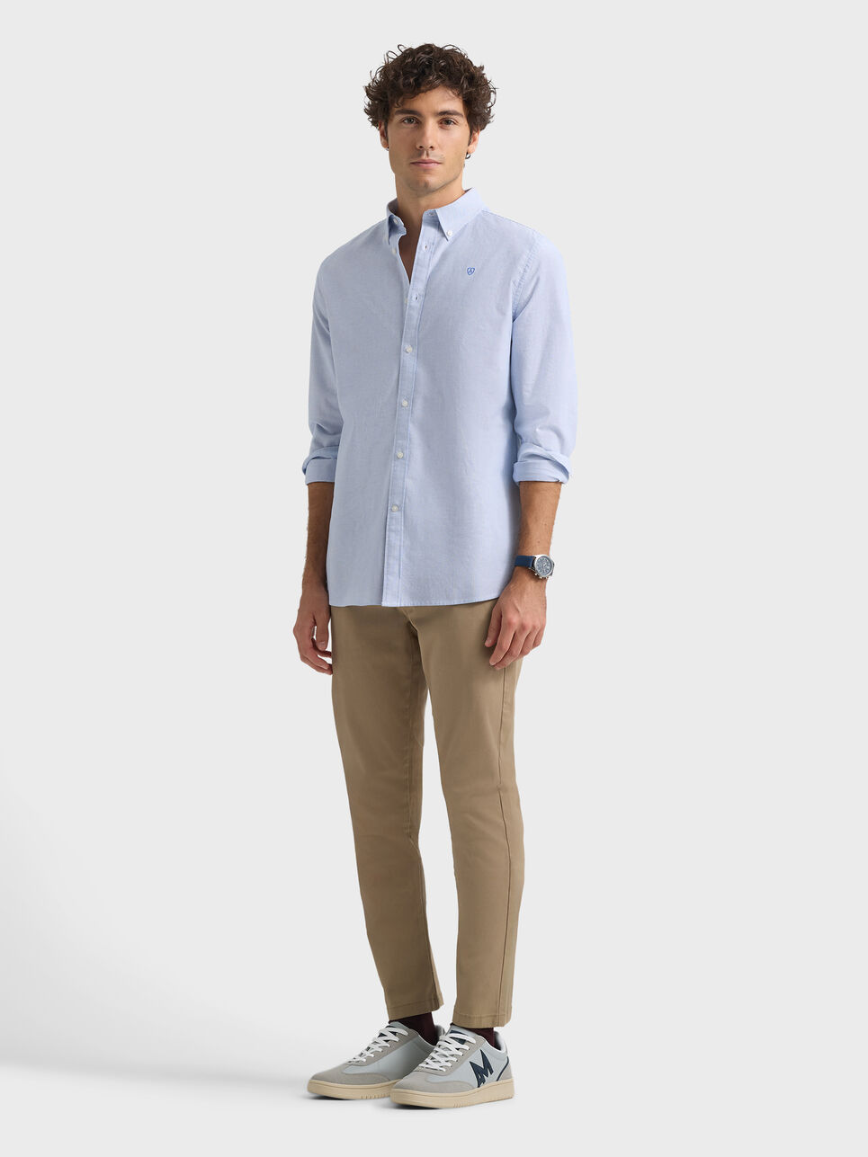 CAMISA OXFORD MIL RAYAS