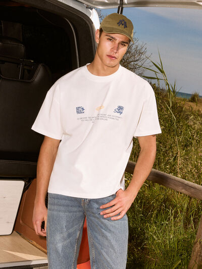 CAMISETA POTENTIAL  BLANCO