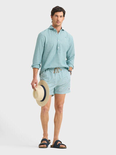 BA&Ntilde;ADOR GEOMETRIC VERDE AGUA