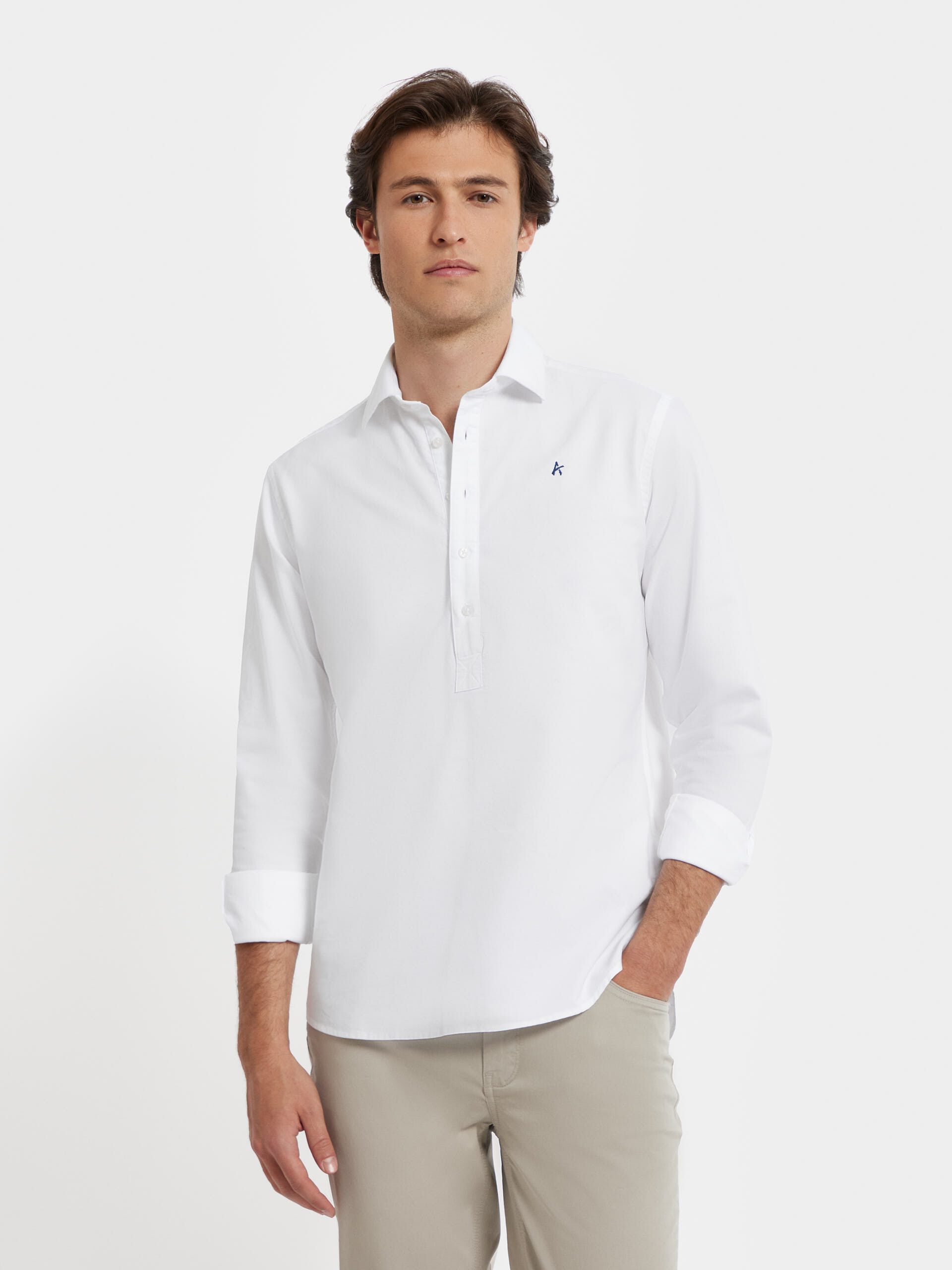 Camisa blanca alvaro sale moreno