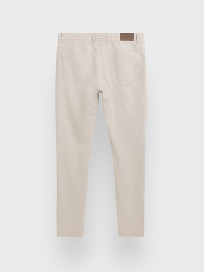 PANTALON ESTRUCTURA BEIGE