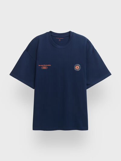 CAMISETA DIFFERENT AZUL MARINO