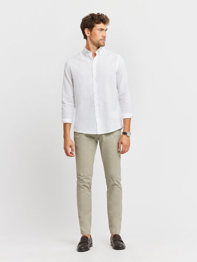 CAMISA LINO C. BOTON